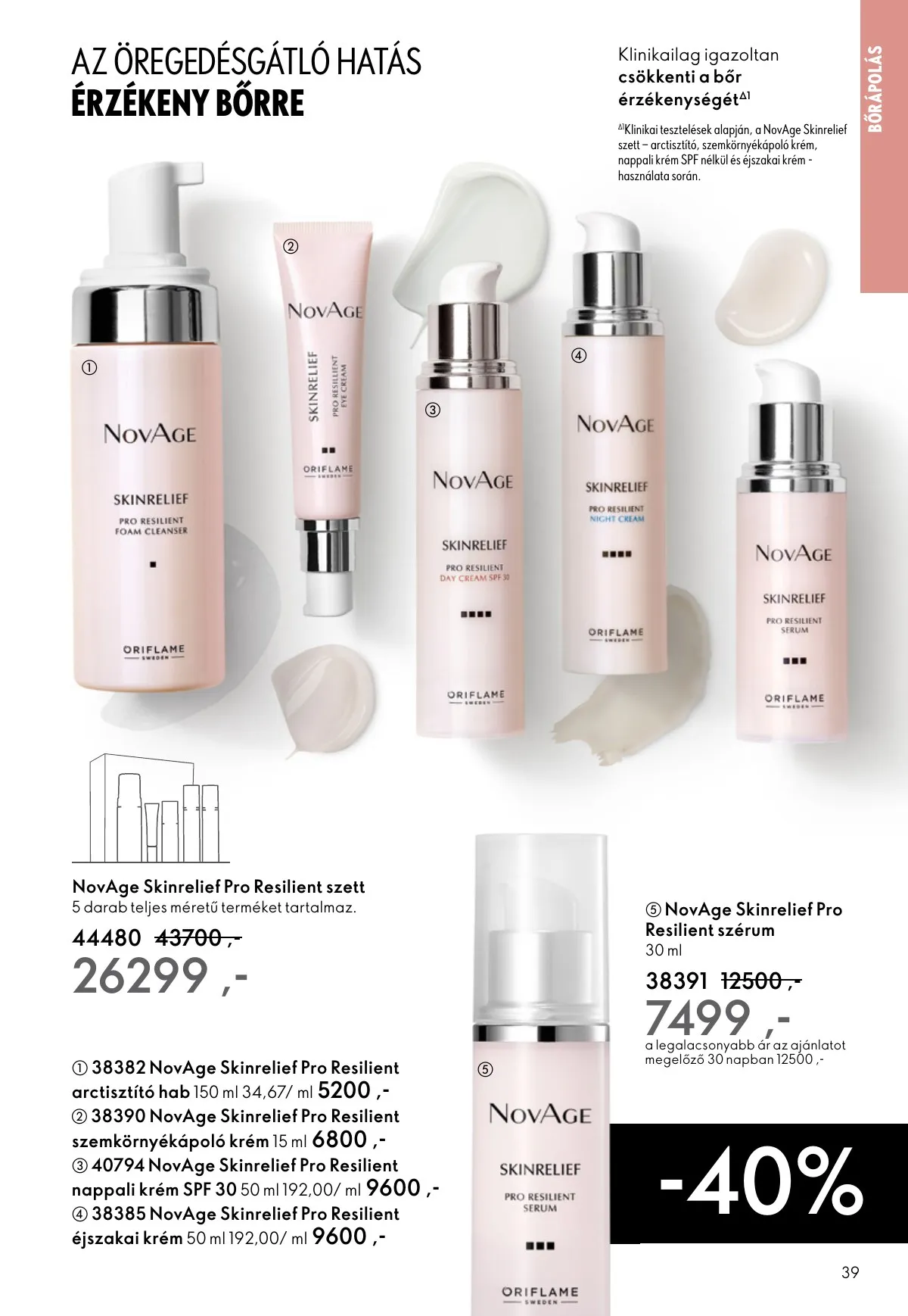 Oriflame akciós újság 09.07–09.30 – 39. oldal