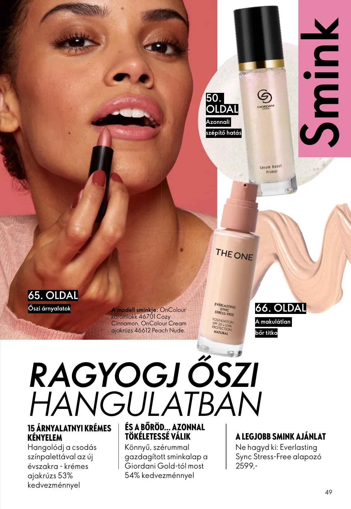 Oriflame akciós újság 09.07–09.30 – 49. oldal