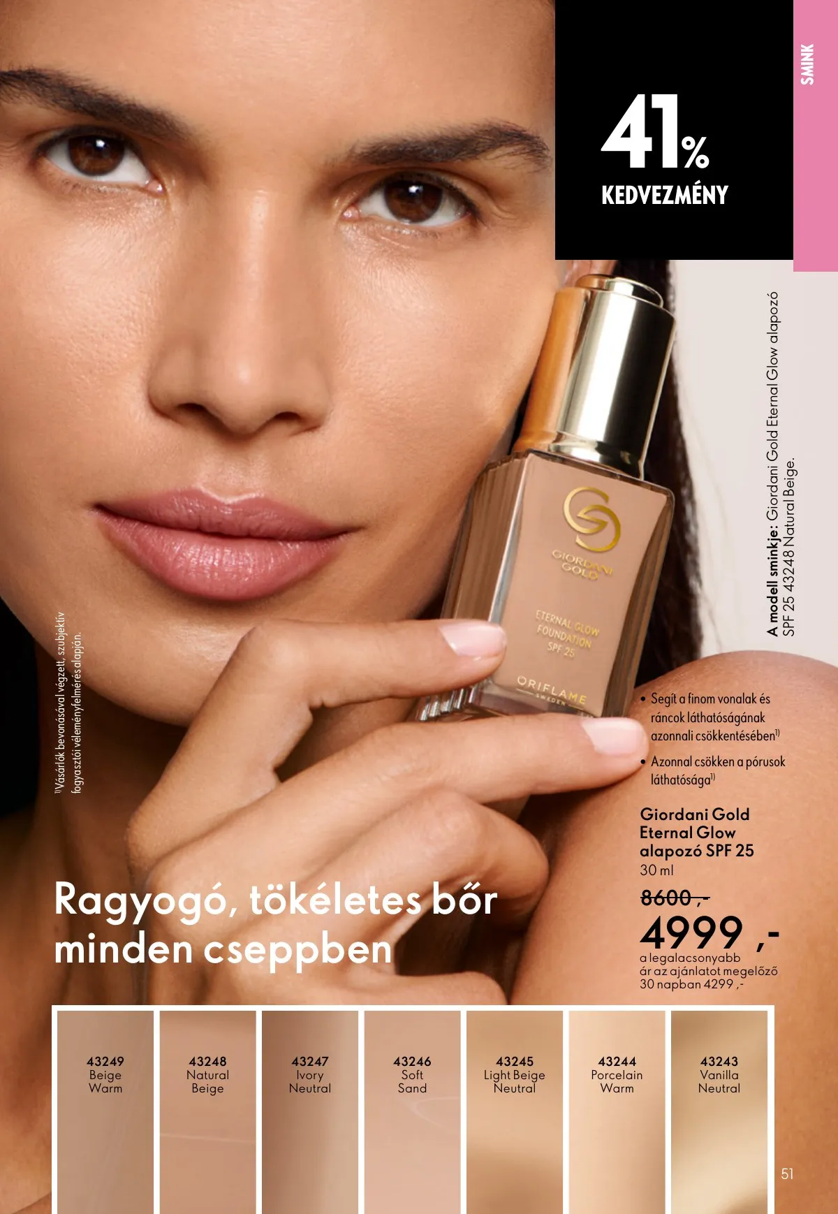 Oriflame akciós újság 09.07–09.30 – 51. oldal