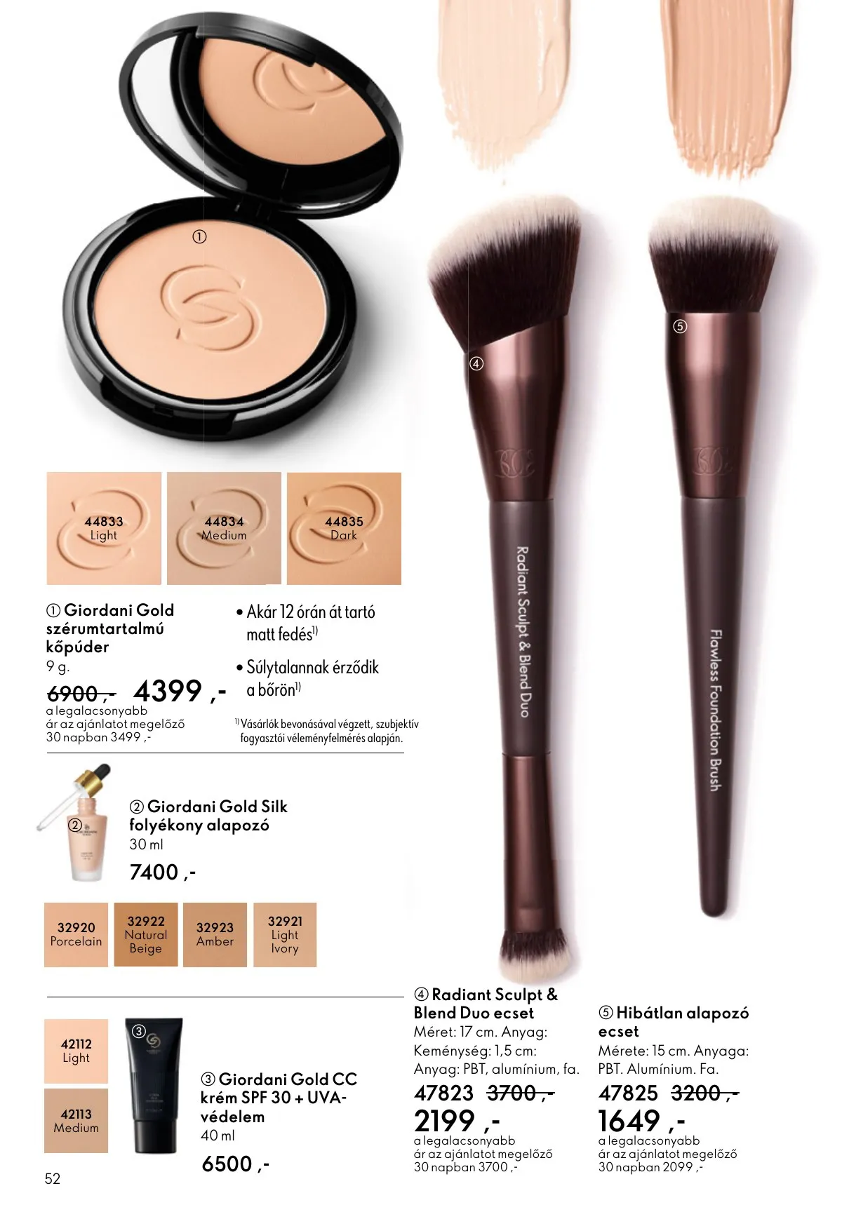 Oriflame akciós újság 09.07–09.30 – 52. oldal
