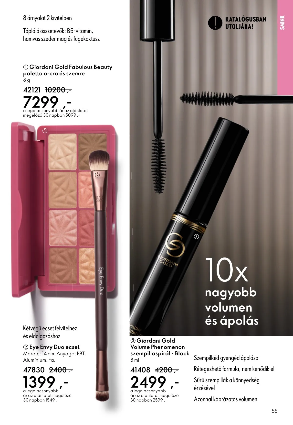 Oriflame akciós újság 09.07–09.30 – 55. oldal
