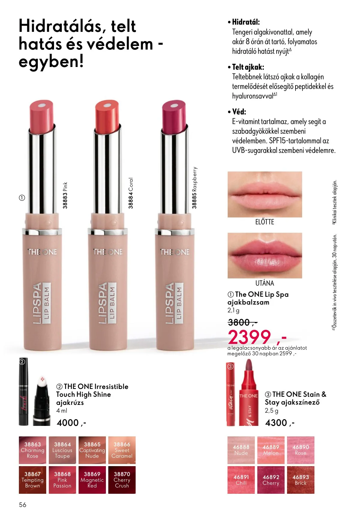 Oriflame akciós újság 09.07–09.30 – 56. oldal