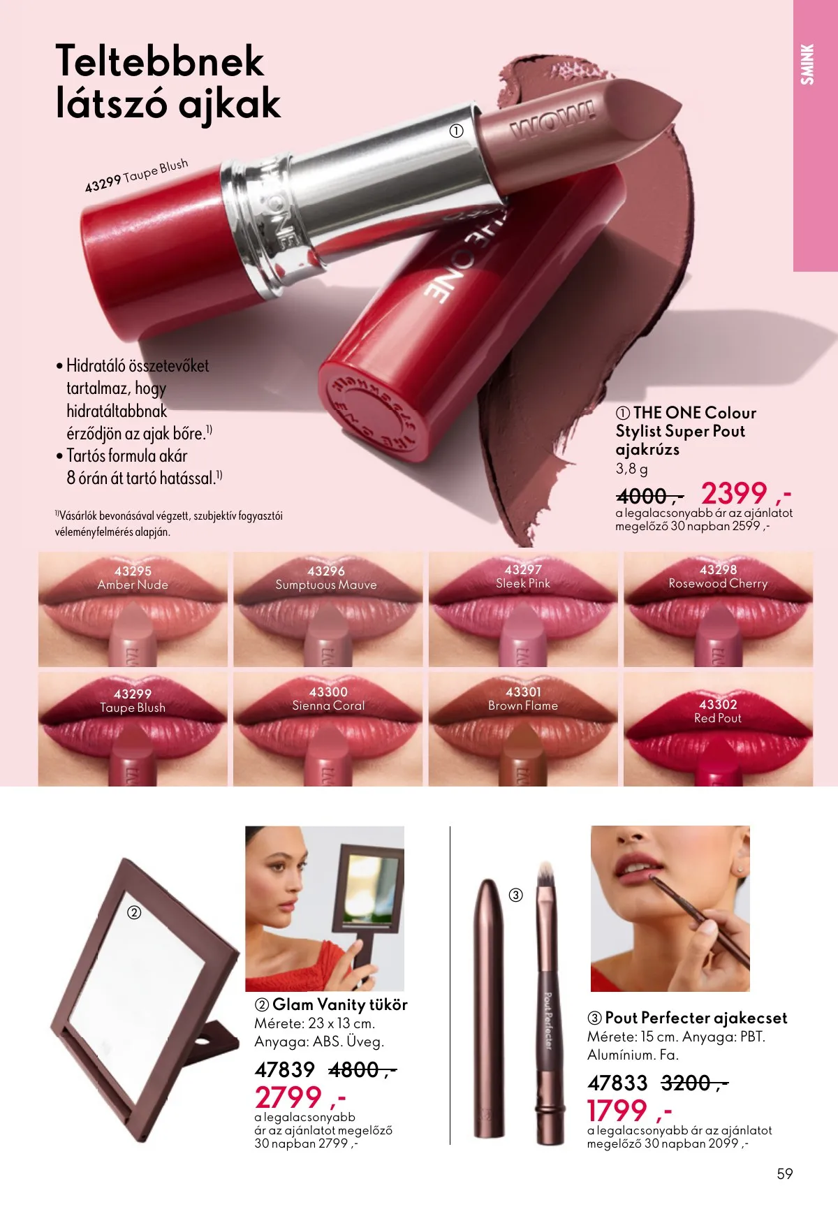 Oriflame akciós újság 09.07–09.30 – 59. oldal
