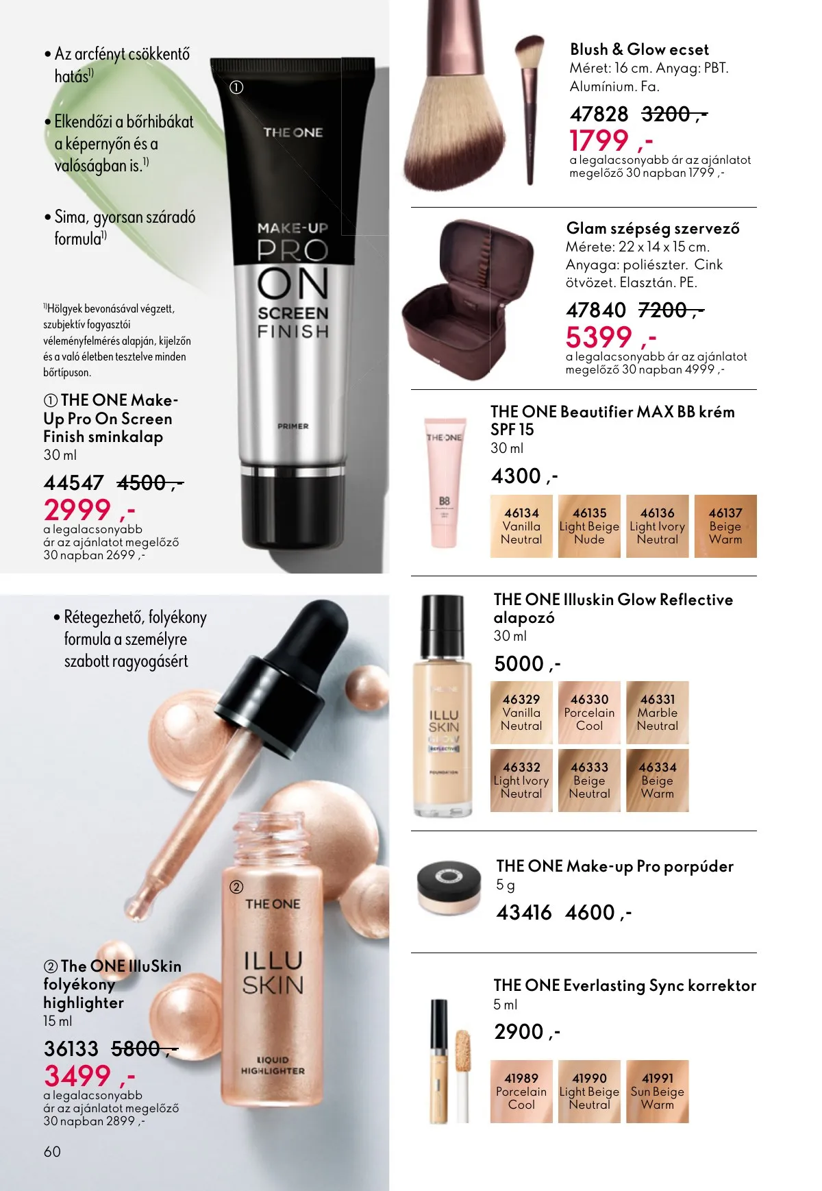 Oriflame akciós újság 09.07–09.30 – 60. oldal