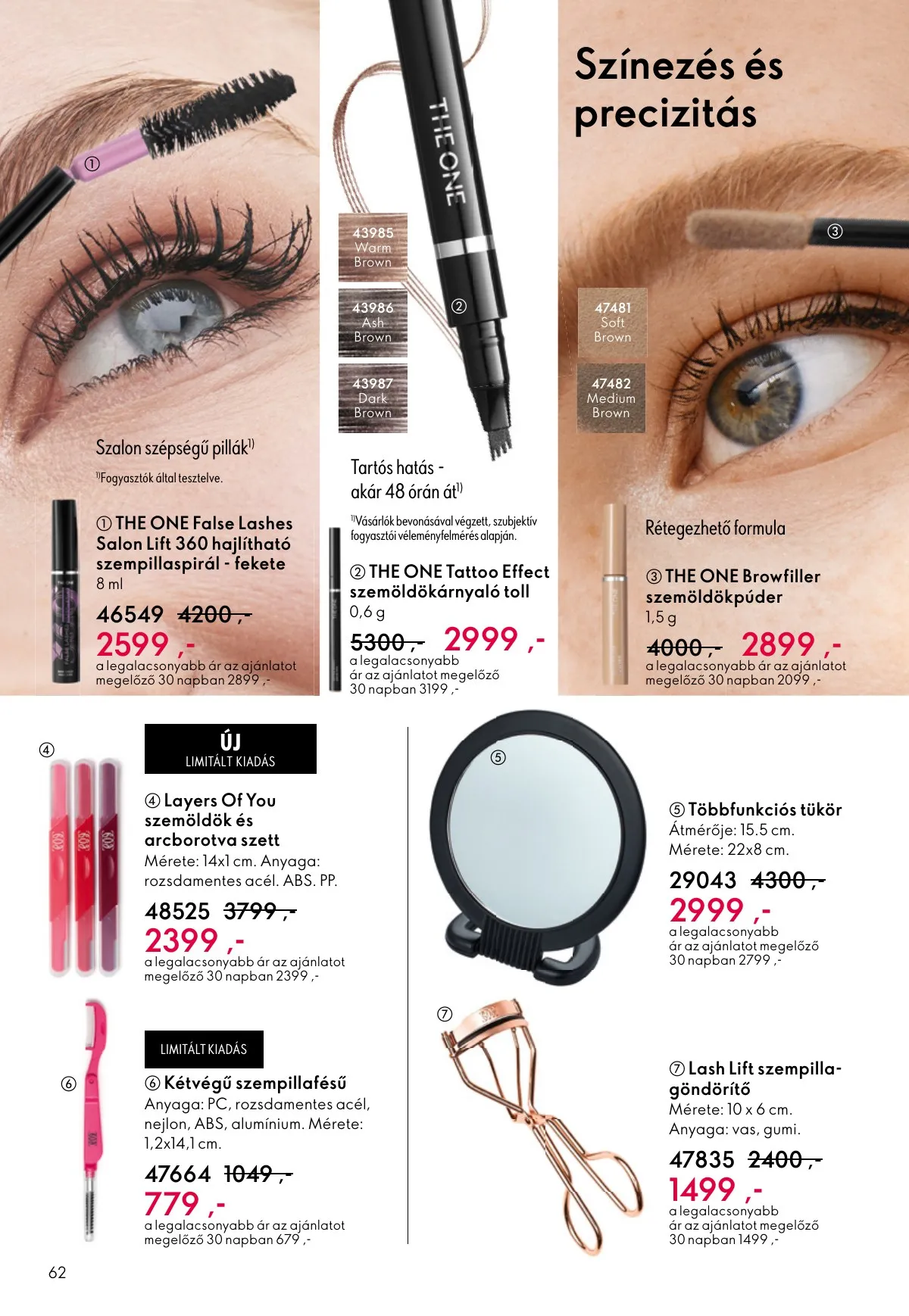 Oriflame akciós újság 09.07–09.30 – 62. oldal