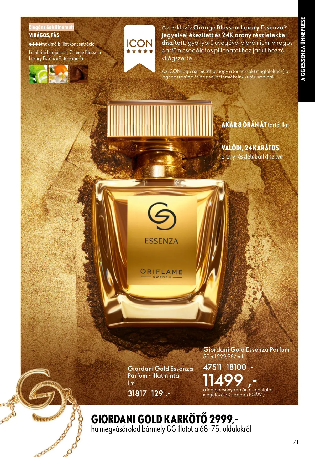 Oriflame akciós újság 09.07–09.30 – 71. oldal