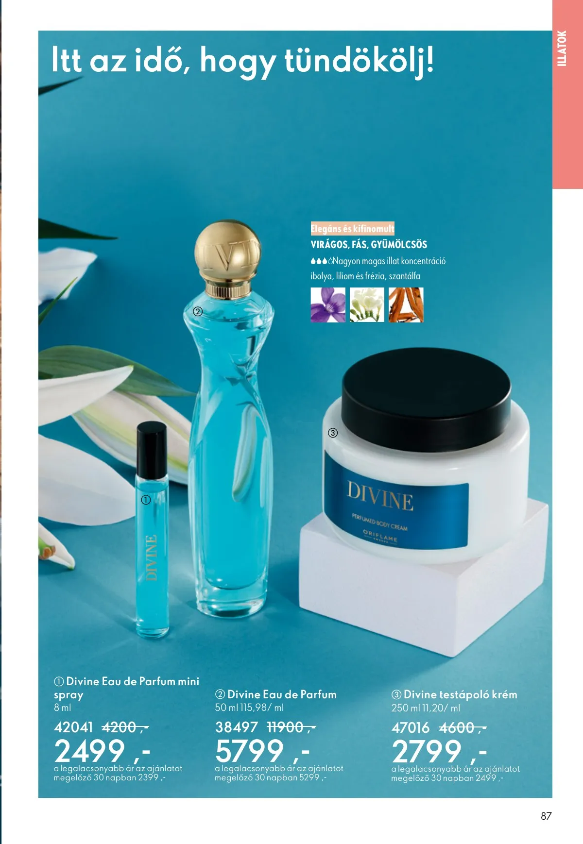 Oriflame akciós újság 09.07–09.30 – 87. oldal