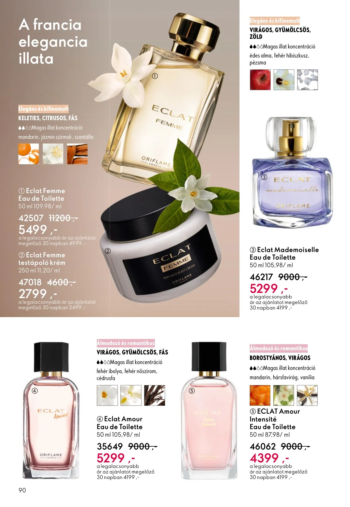 Oriflame akciós újság 09.07–09.30 – 90. oldal