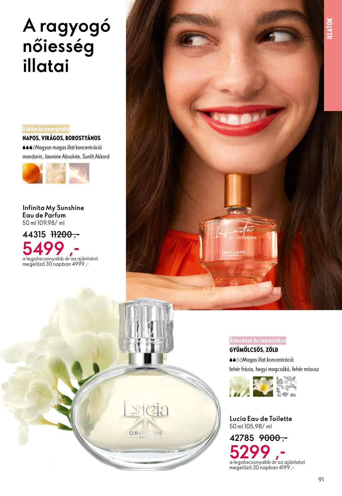 Oriflame akciós újság 09.07–09.30 – 91. oldal