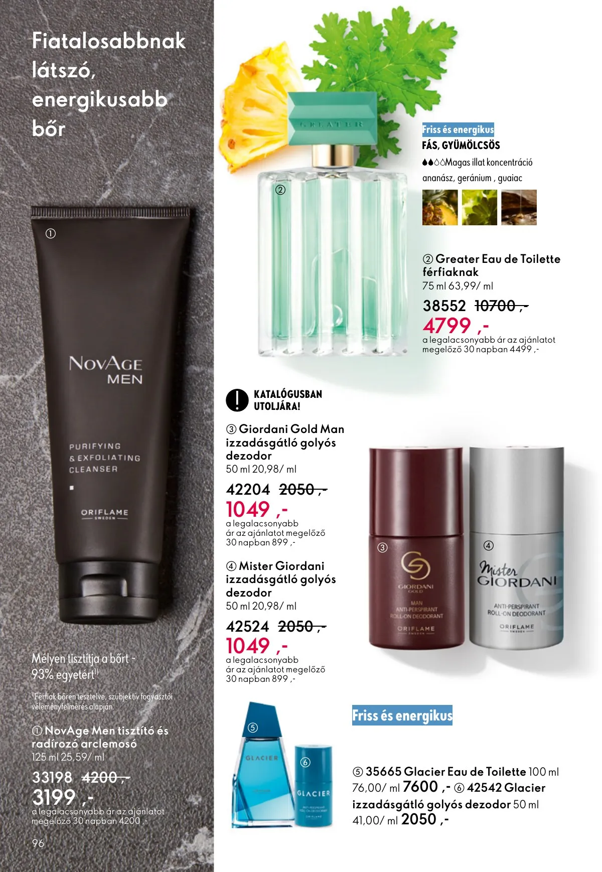 Oriflame akciós újság 09.07–09.30 – 96. oldal
