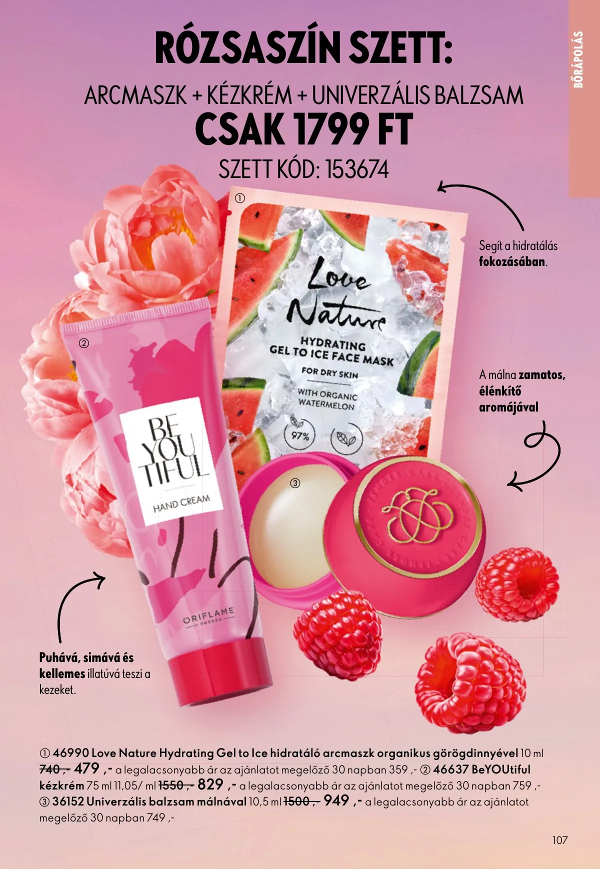 Oriflame akciós újság 10.01–10.21 – 107. oldal