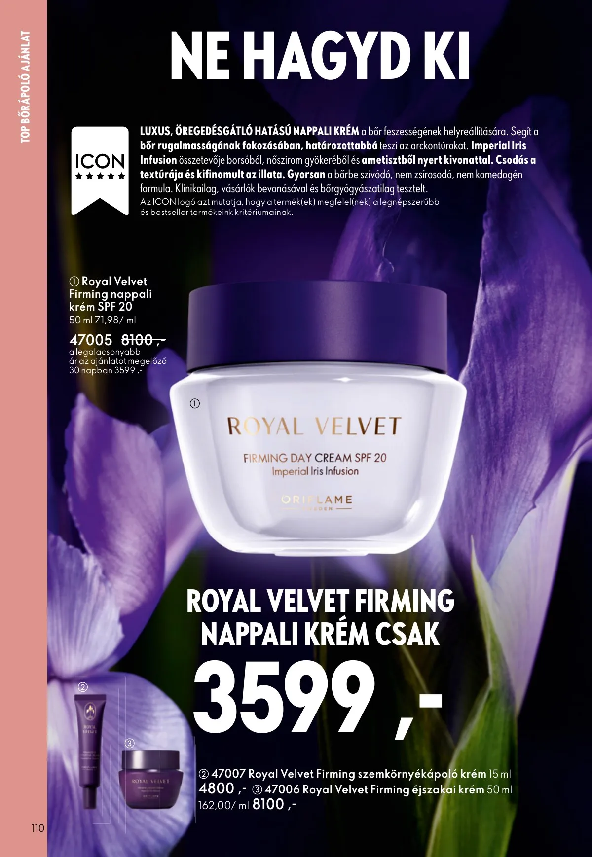 Oriflame akciós újság 10.01–10.21 – 110. oldal