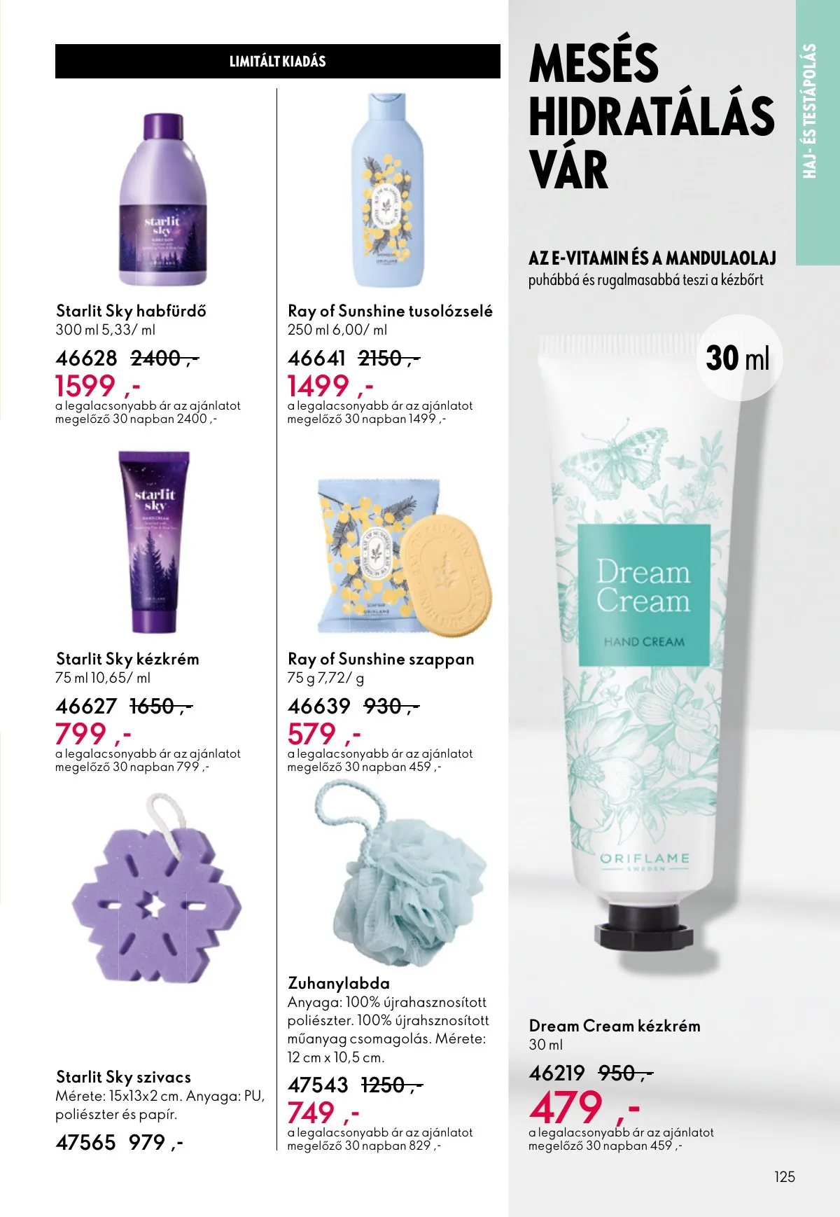 Oriflame akciós újság 10.01–10.21 – 125. oldal