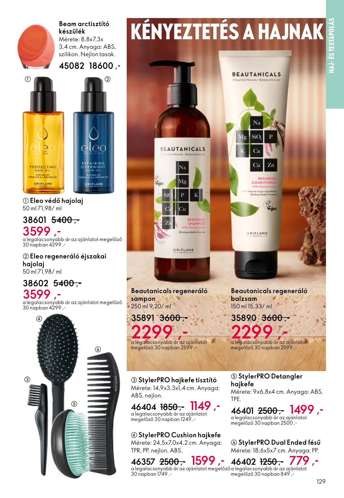 Oriflame akciós újság 10.01–10.21 – 129. oldal