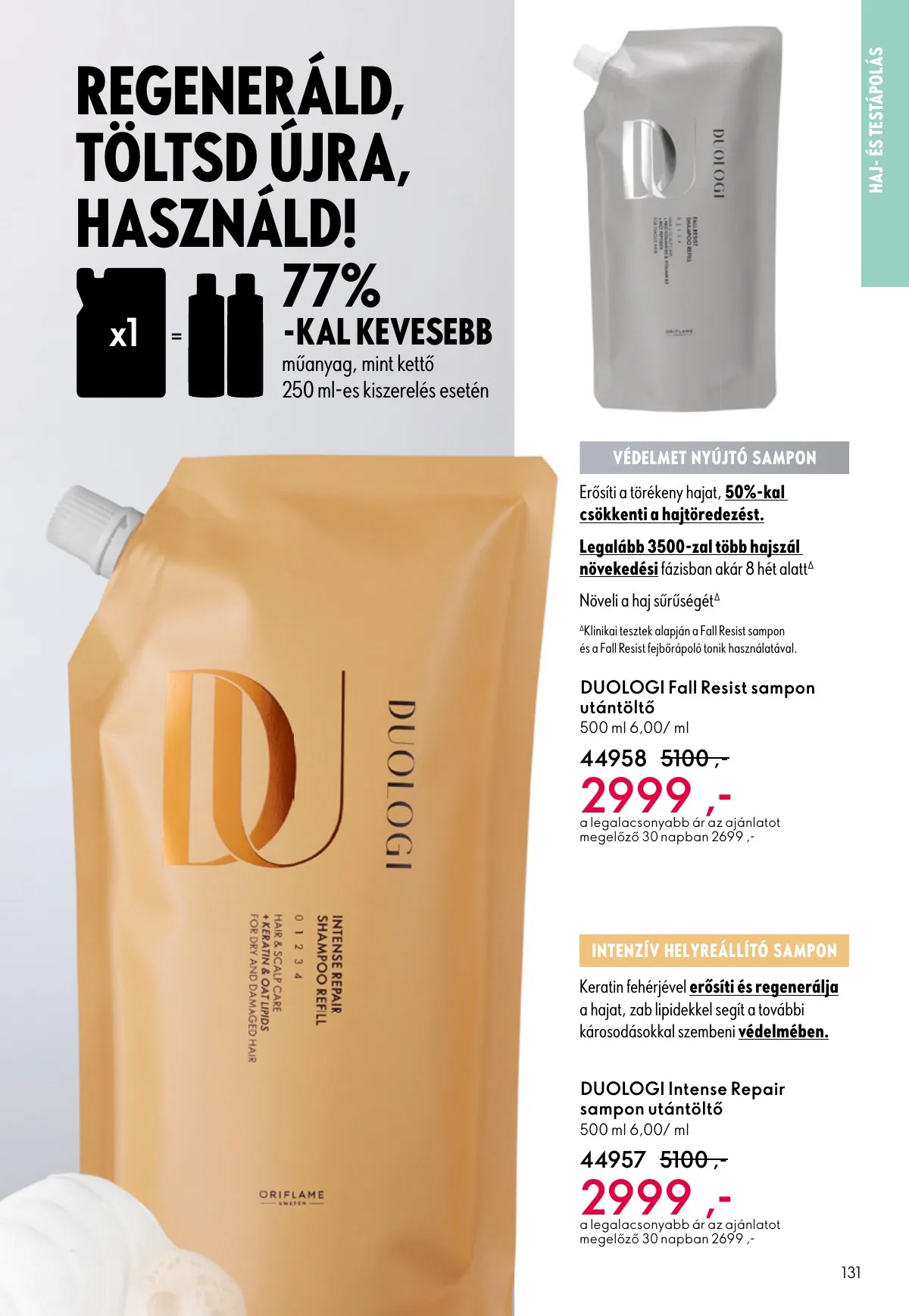 Oriflame akciós újság 10.01–10.21 – 131. oldal