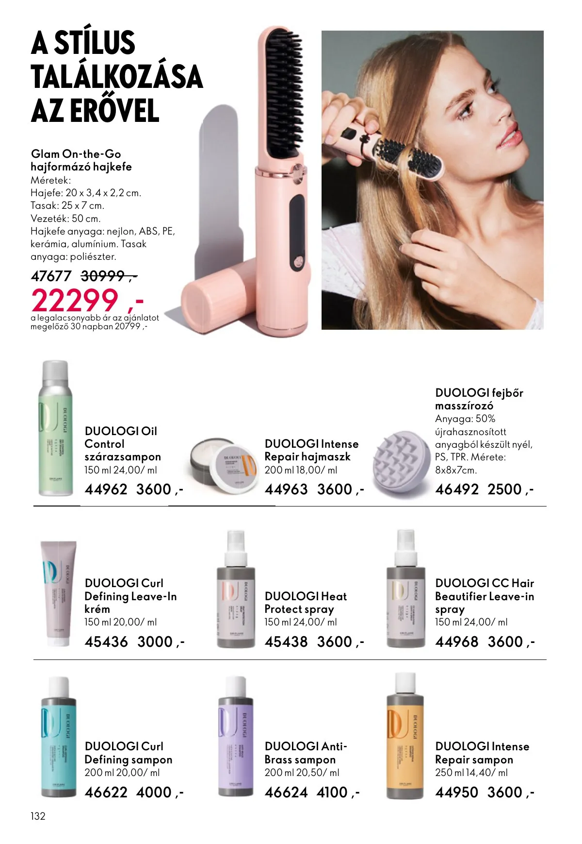 Oriflame akciós újság 10.01–10.21 – 132. oldal