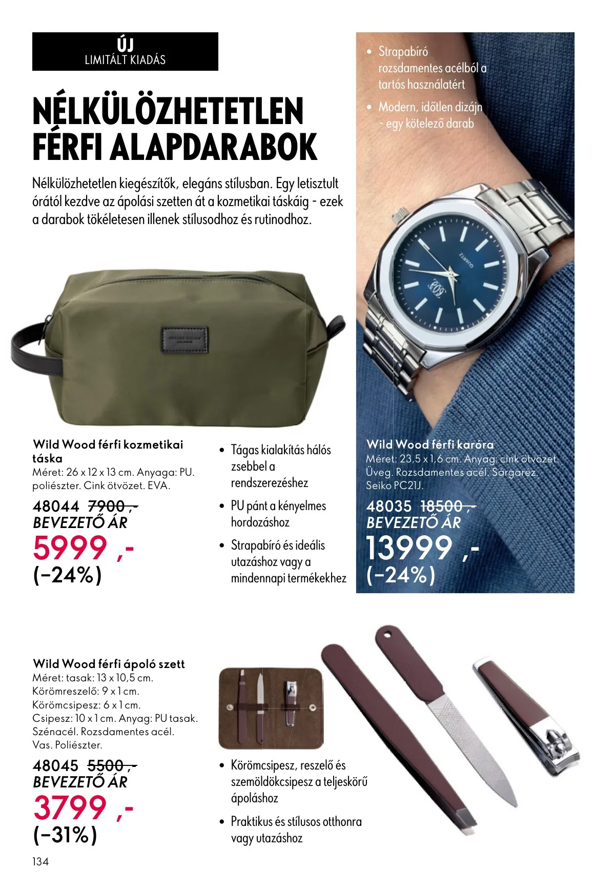 Oriflame akciós újság 10.01–10.21 – 134. oldal