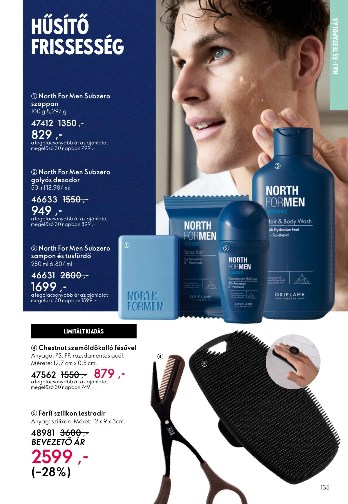 Oriflame akciós újság 10.01–10.21 – 135. oldal