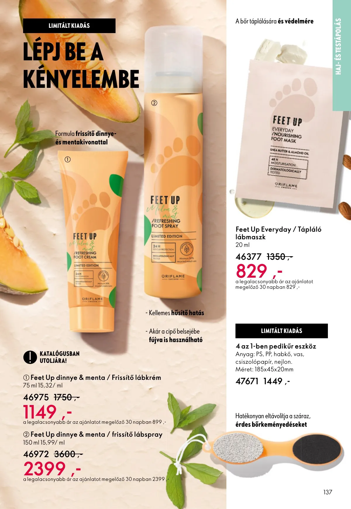 Oriflame akciós újság 10.01–10.21 – 137. oldal