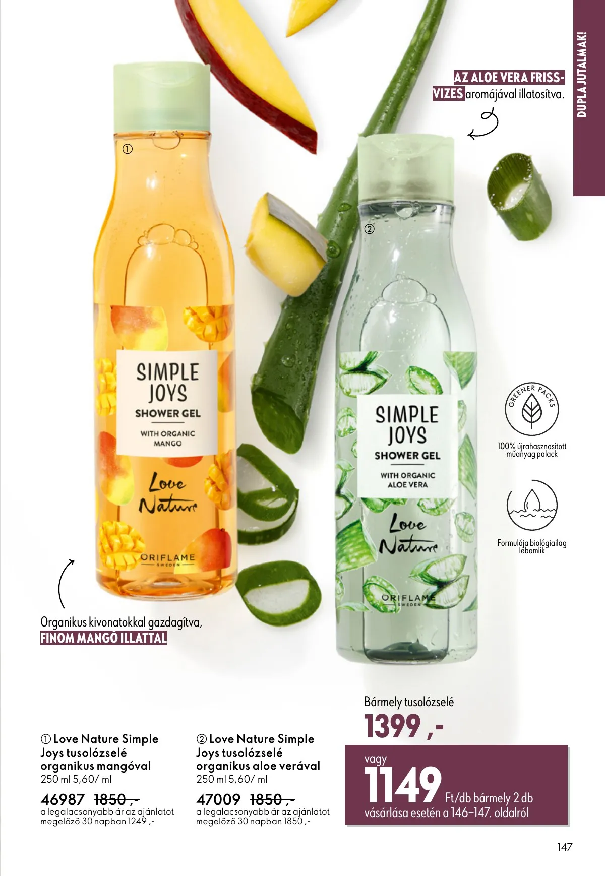 Oriflame akciós újság 10.01–10.21 – 147. oldal