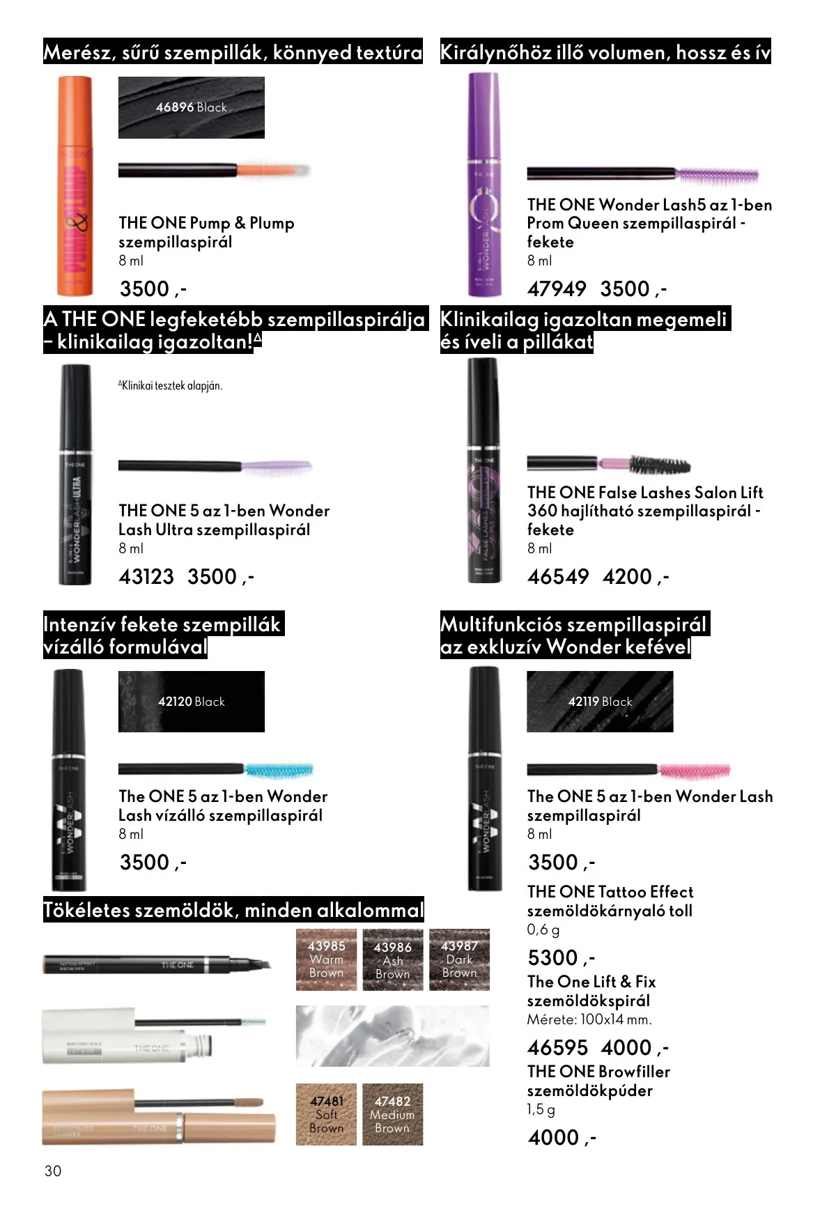 Oriflame akciós újság 10.01–10.21 – 30. oldal