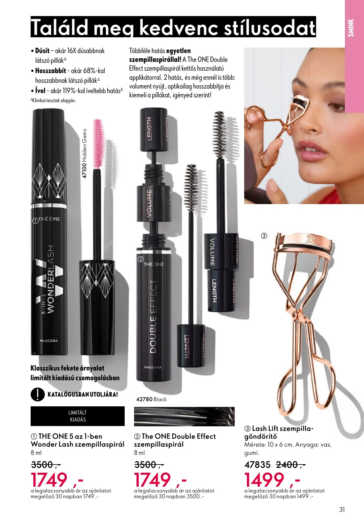Oriflame akciós újság 10.01–10.21 – 31. oldal