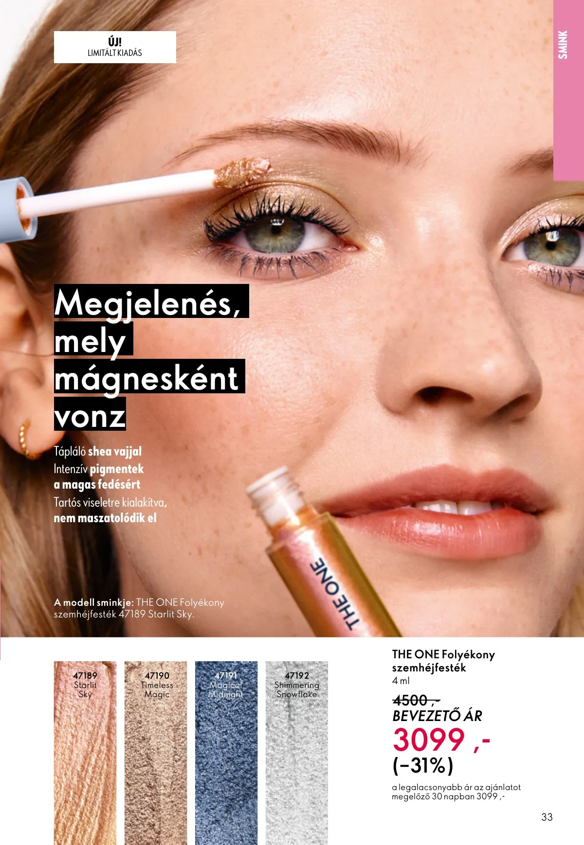 Oriflame akciós újság 10.01–10.21 – 33. oldal