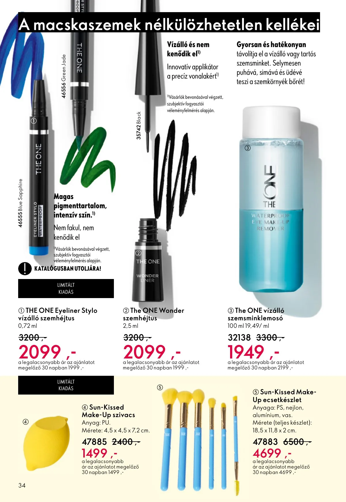 Oriflame akciós újság 10.01–10.21 – 34. oldal