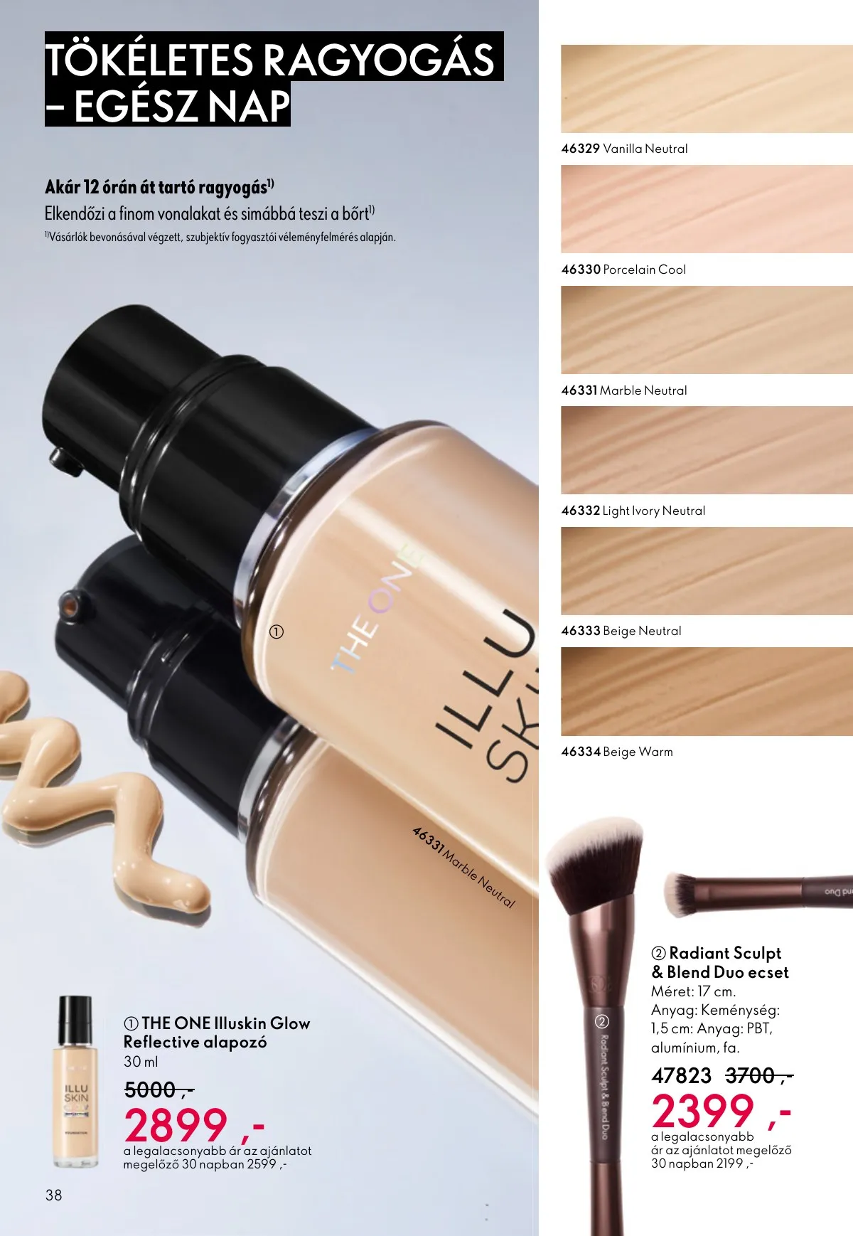 Oriflame akciós újság 10.01–10.21 – 38. oldal