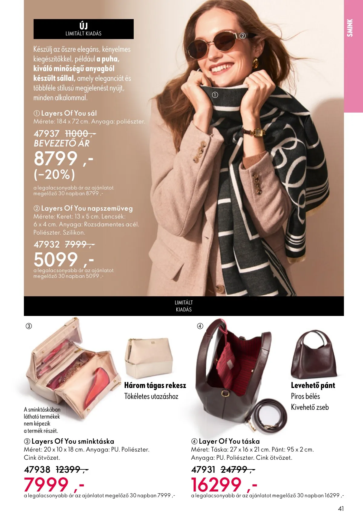 Oriflame akciós újság 10.01–10.21 – 41. oldal