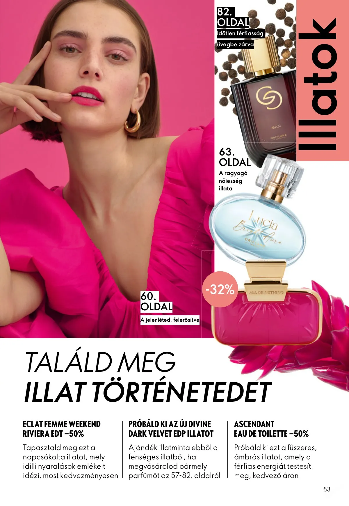 Oriflame akciós újság 10.01–10.21 – 53. oldal