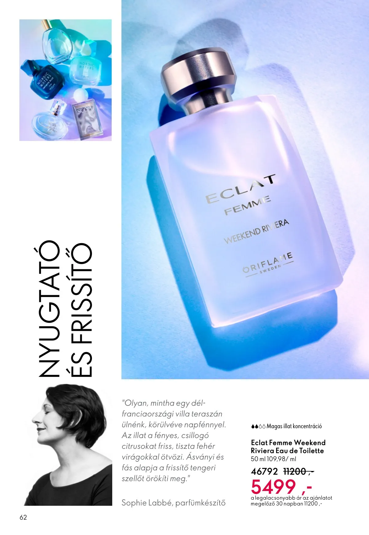 Oriflame akciós újság 10.01–10.21 – 62. oldal