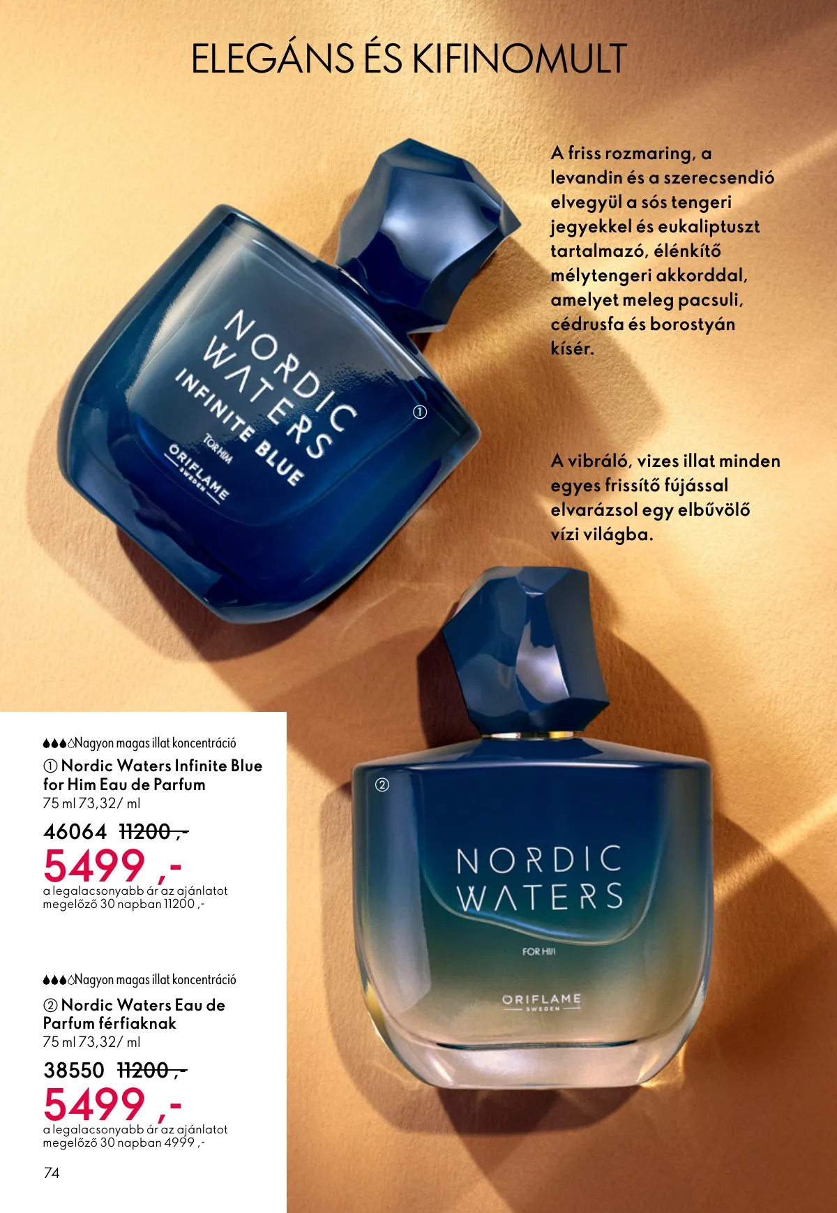 Oriflame akciós újság 10.01–10.21 – 74. oldal