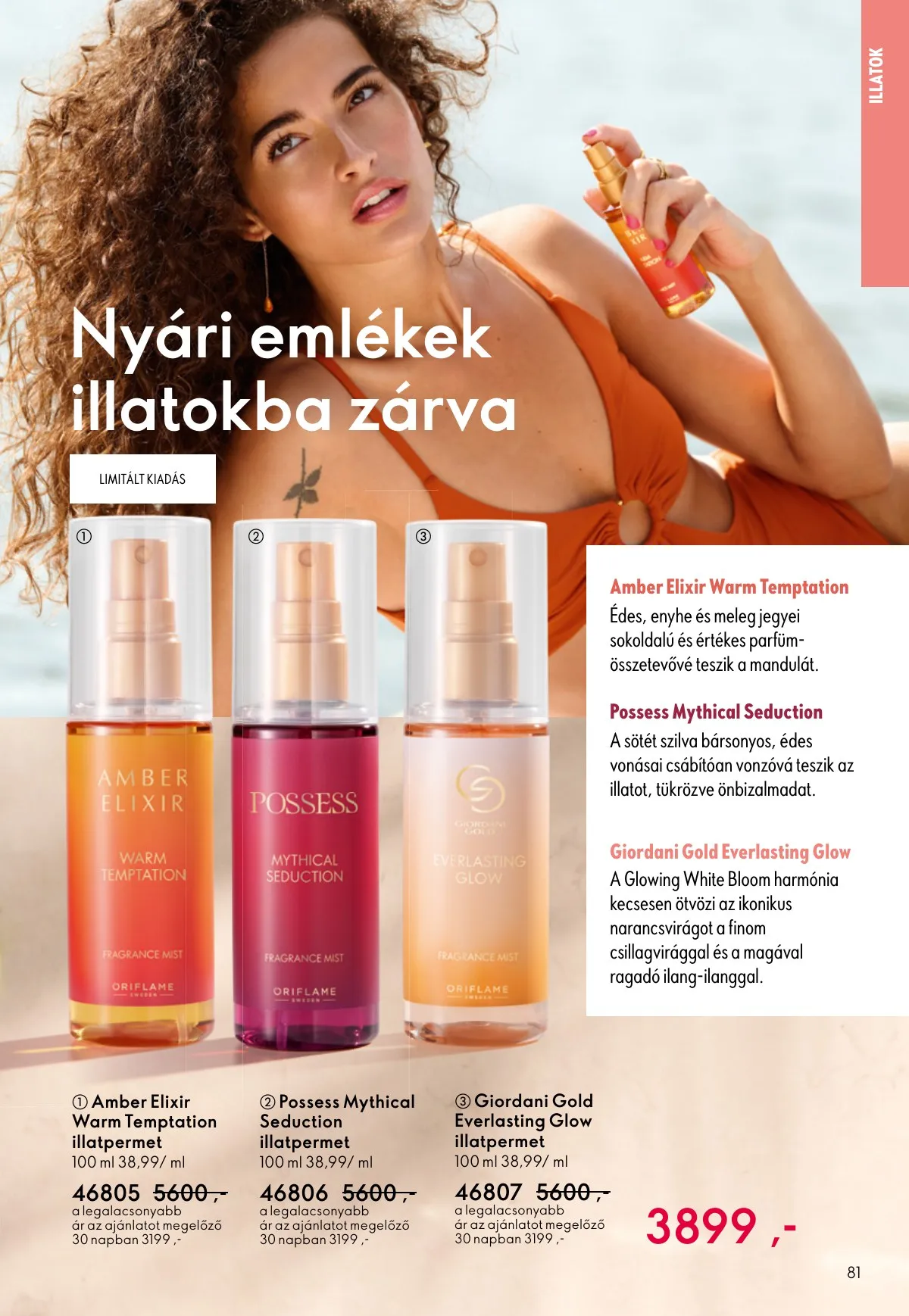 Oriflame akciós újság 10.01–10.21 – 81. oldal