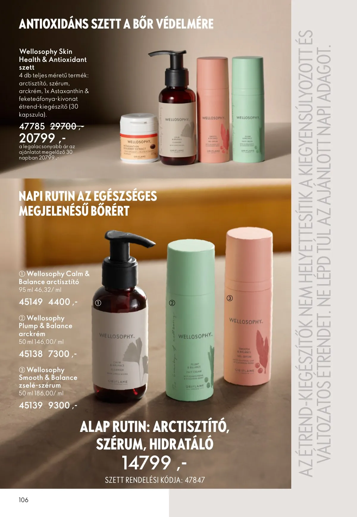 Oriflame akciós újság 10.22–11.11 – 106. oldal