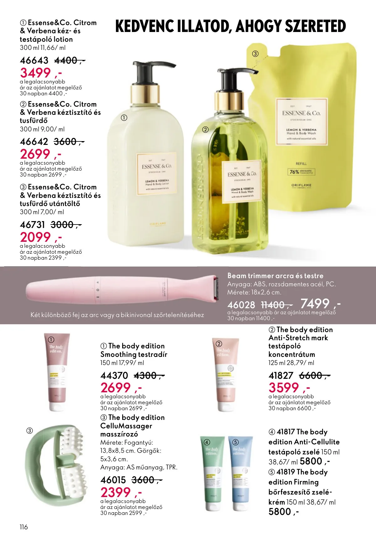 Oriflame akciós újság 10.22–11.11 – 116. oldal