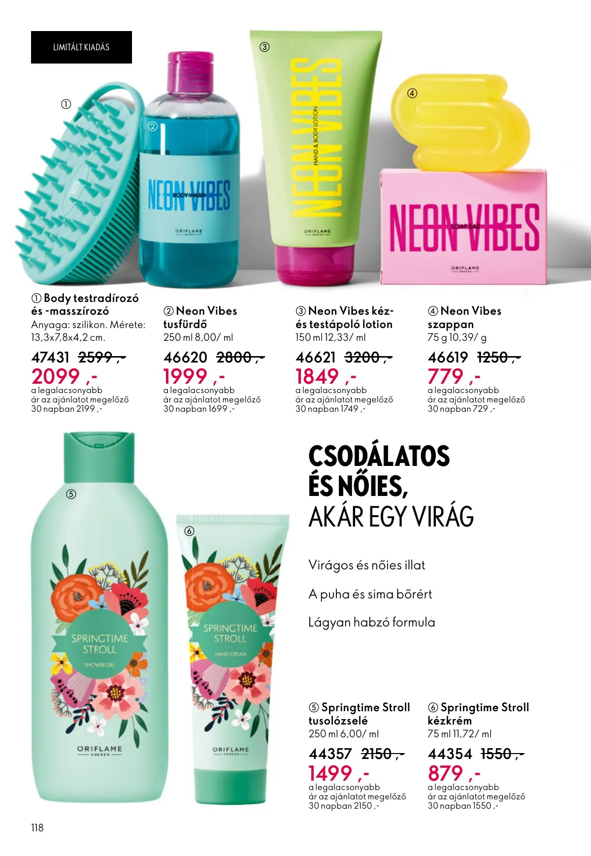 Oriflame akciós újság 10.22–11.11 – 118. oldal