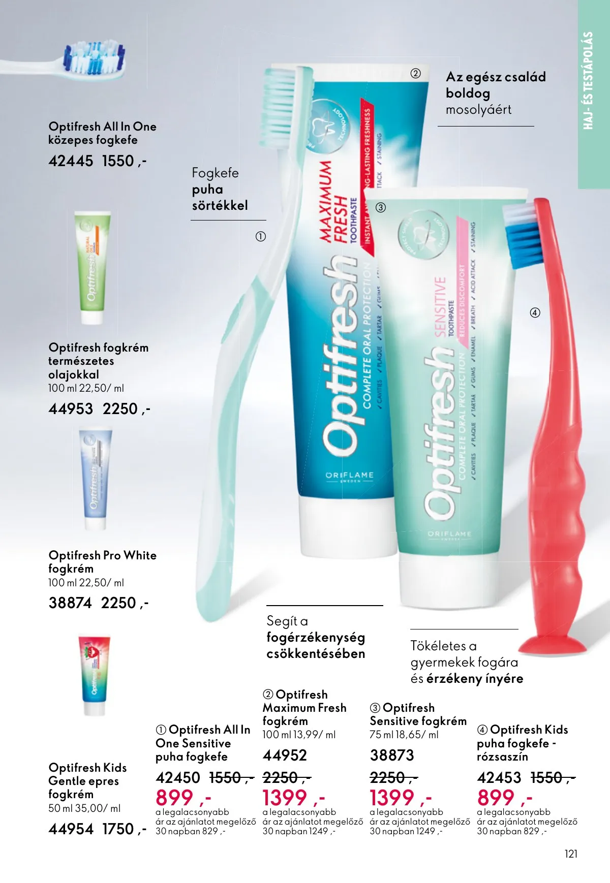 Oriflame akciós újság 10.22–11.11 – 121. oldal