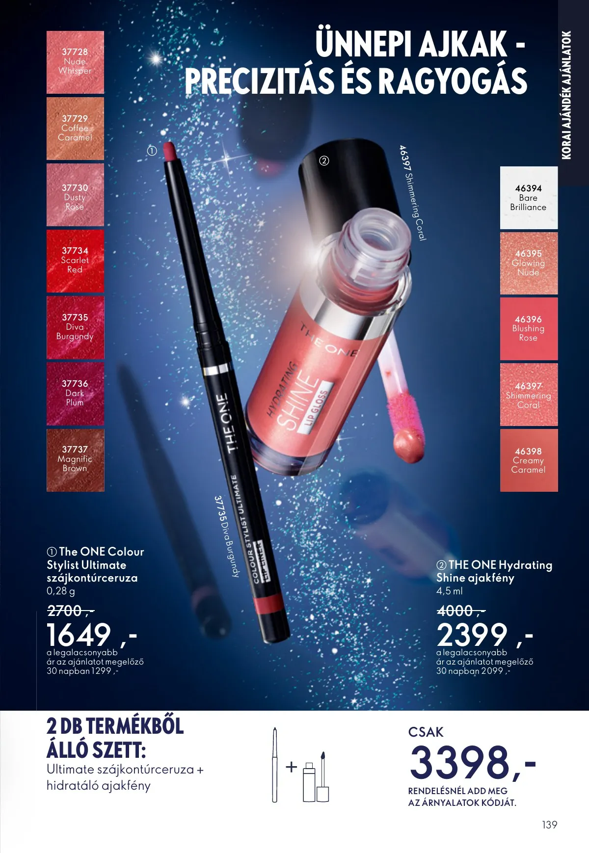 Oriflame akciós újság 10.22–11.11 – 139. oldal