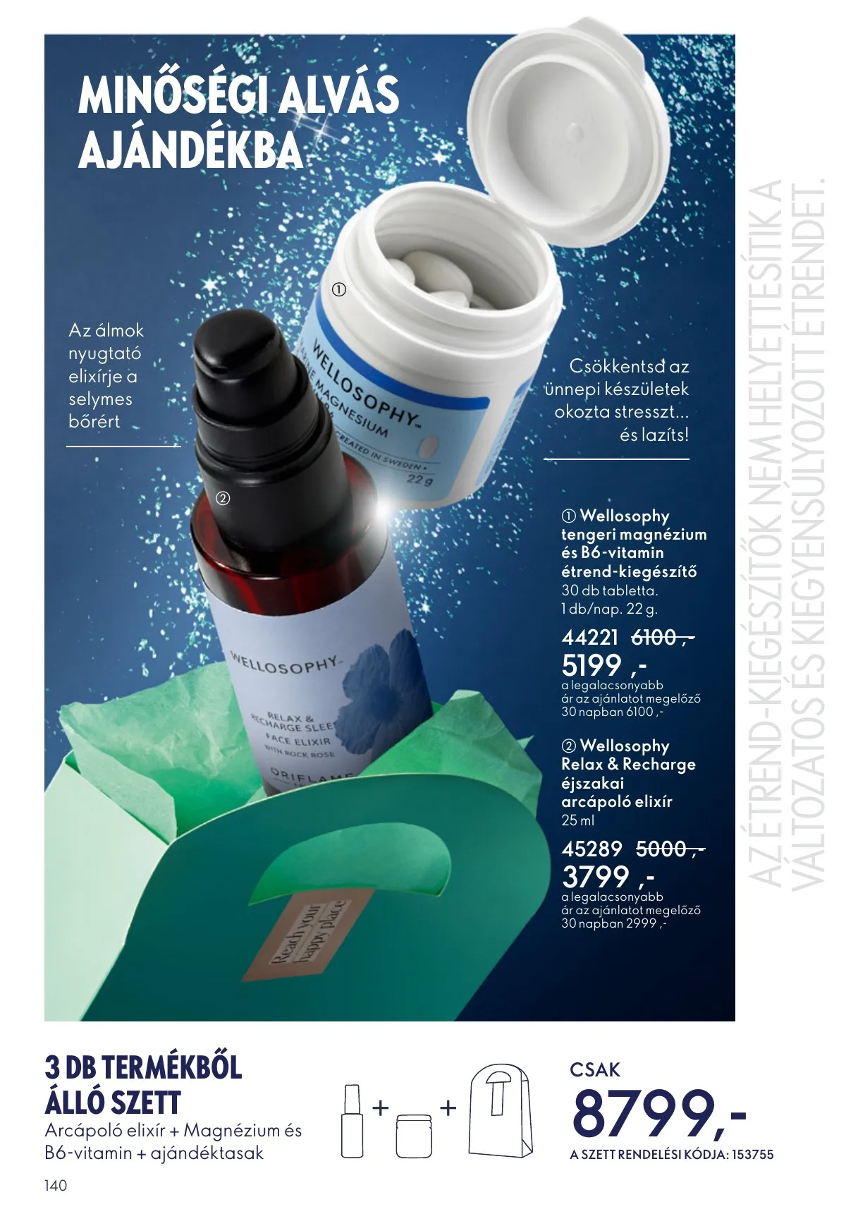 Oriflame akciós újság 10.22–11.11 – 140. oldal