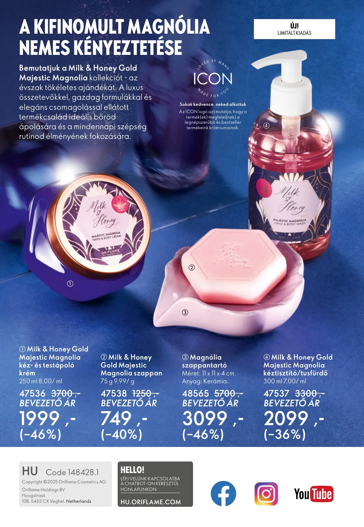 Oriflame akciós újság 10.22–11.11 – 148. oldal