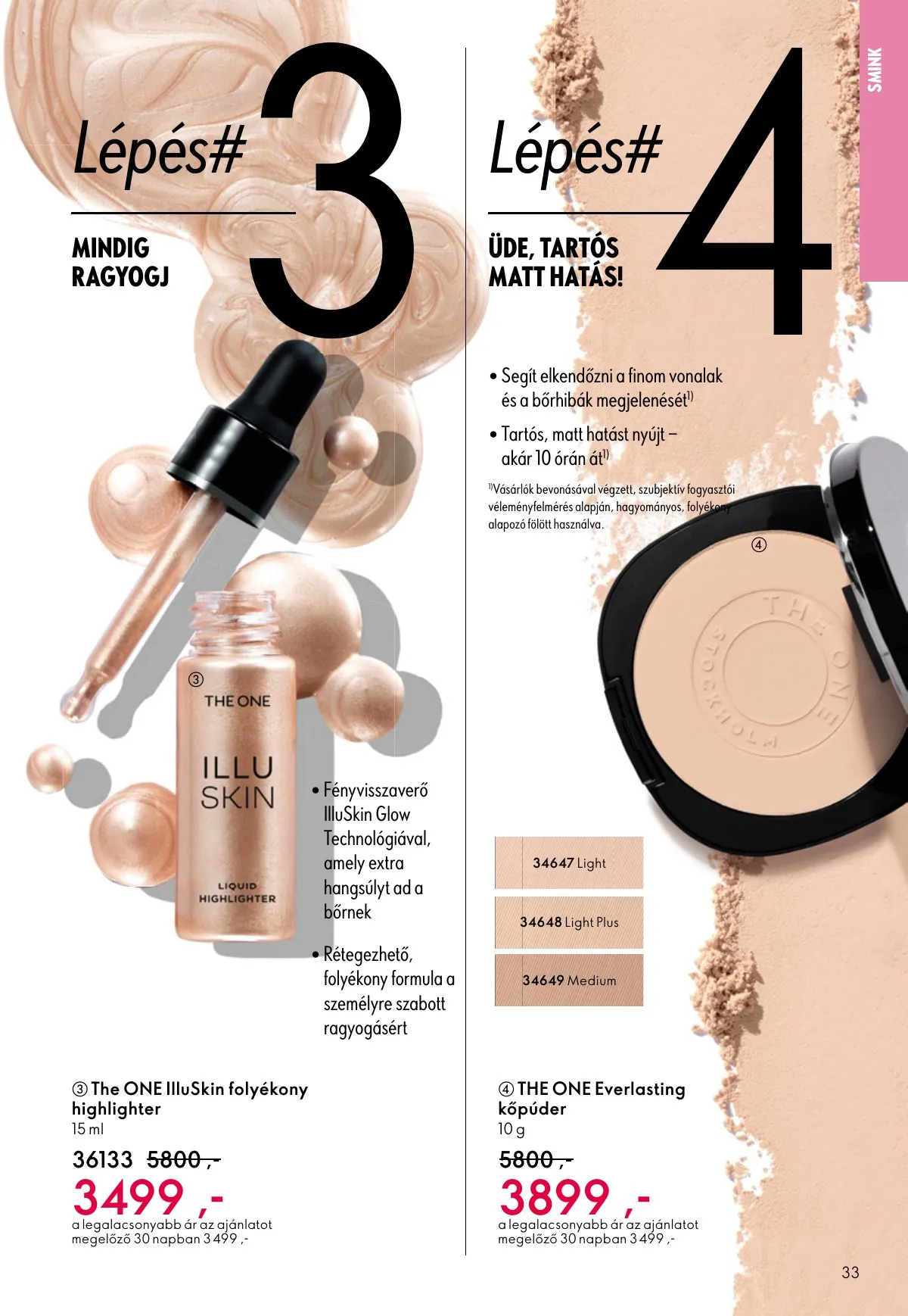 Oriflame akciós újság 10.22–11.11 – 33. oldal
