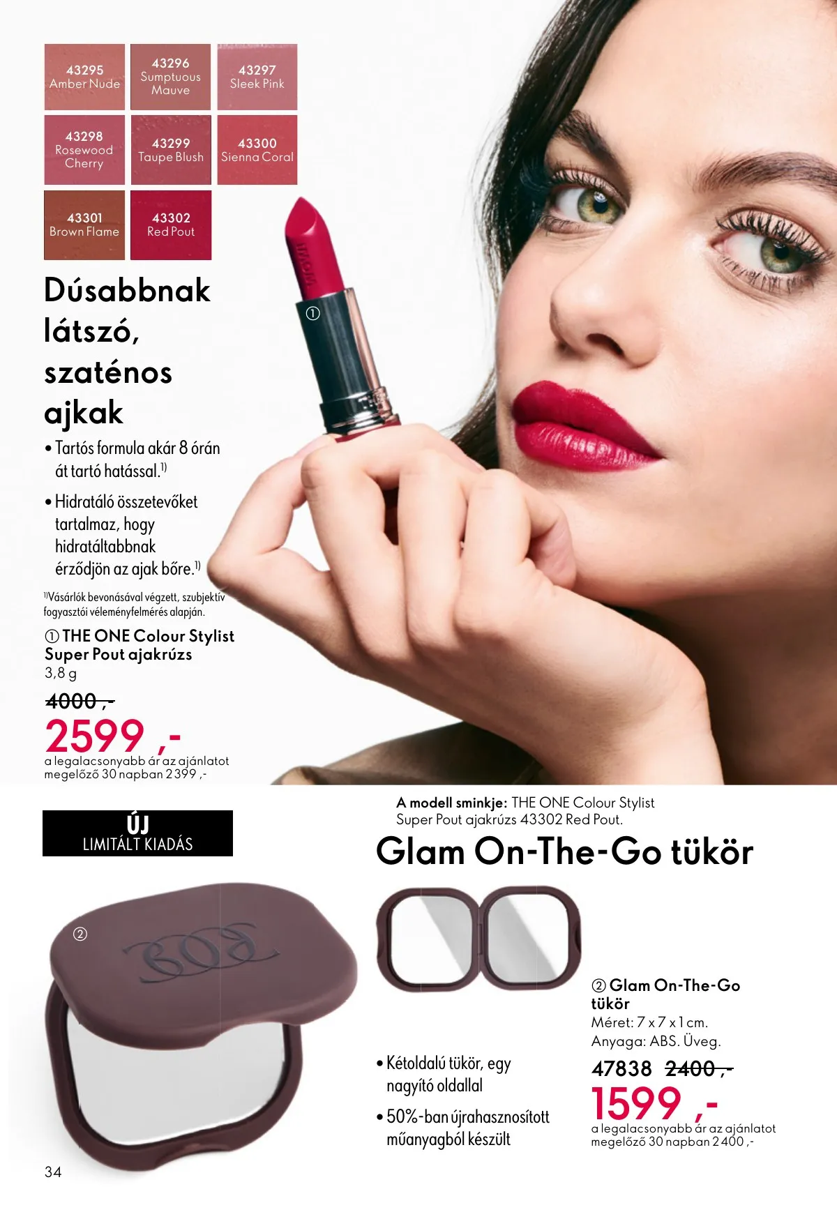 Oriflame akciós újság 10.22–11.11 – 34. oldal