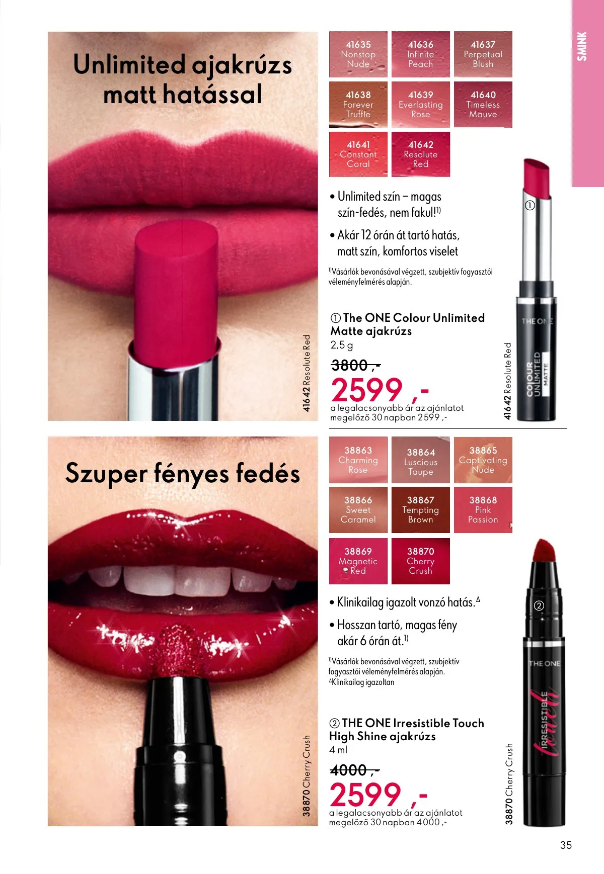 Oriflame akciós újság 10.22–11.11 – 35. oldal