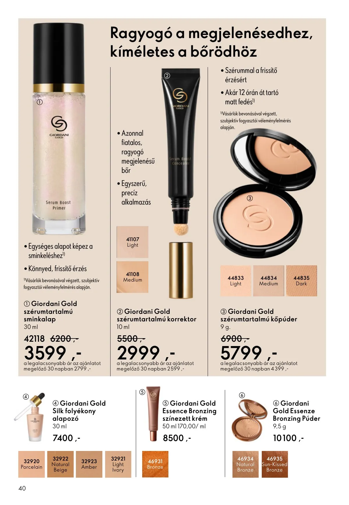 Oriflame akciós újság 10.22–11.11 – 40. oldal