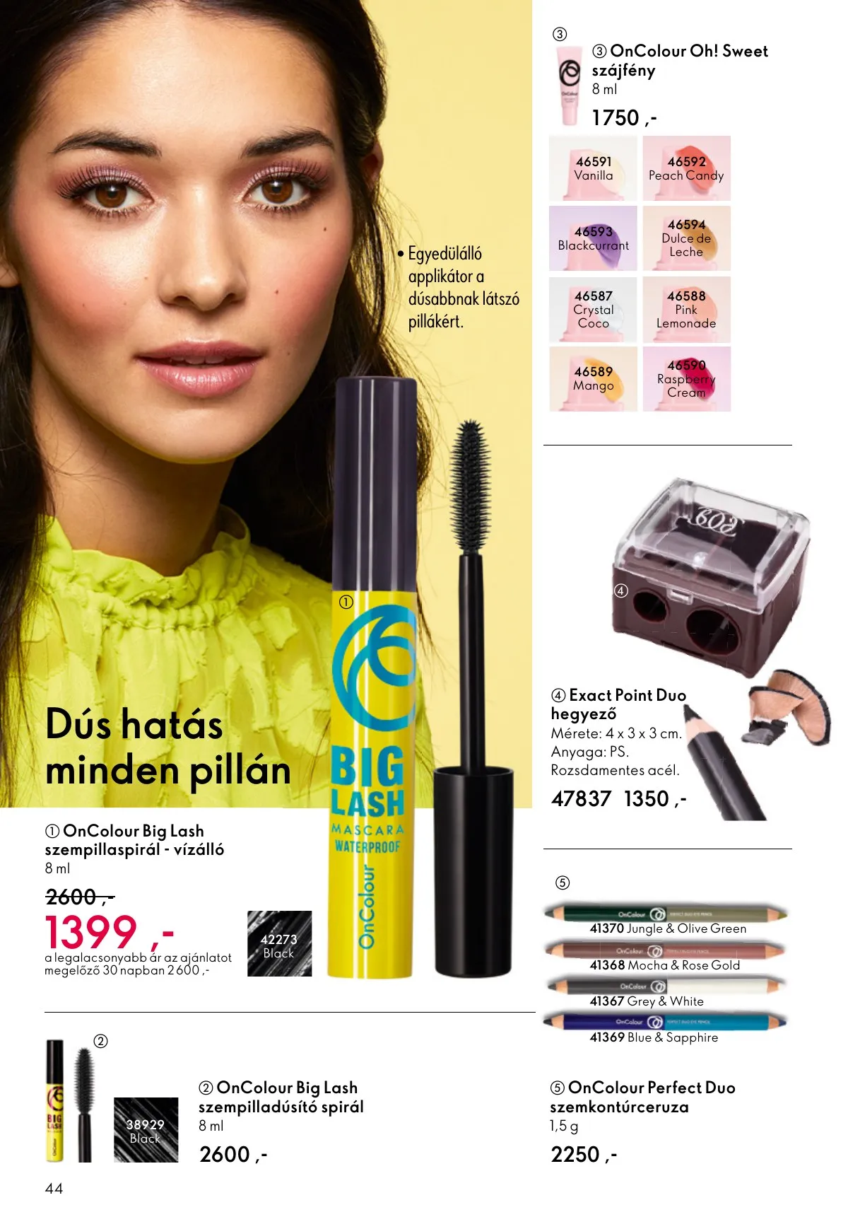 Oriflame akciós újság 10.22–11.11 – 44. oldal
