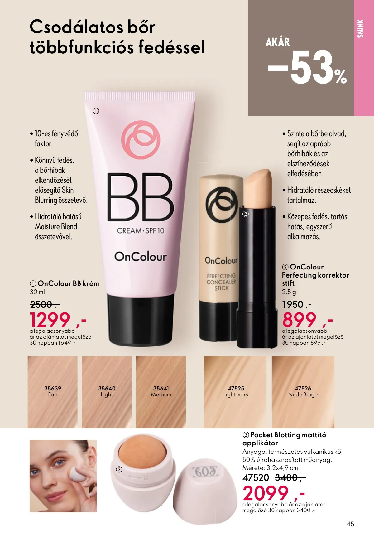 Oriflame akciós újság 10.22–11.11 – 45. oldal