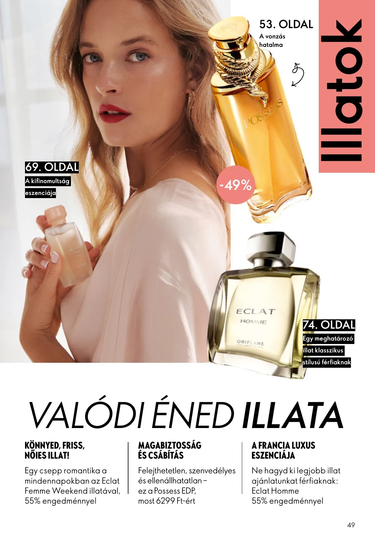 Oriflame akciós újság 10.22–11.11 – 49. oldal