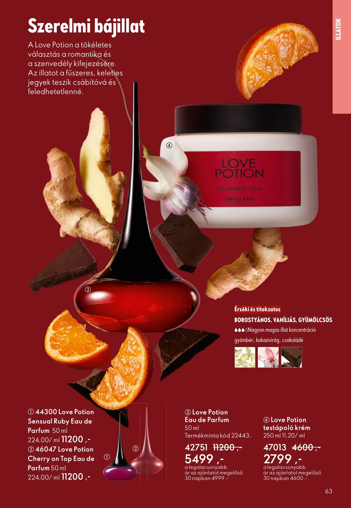 Oriflame akciós újság 10.22–11.11 – 63. oldal