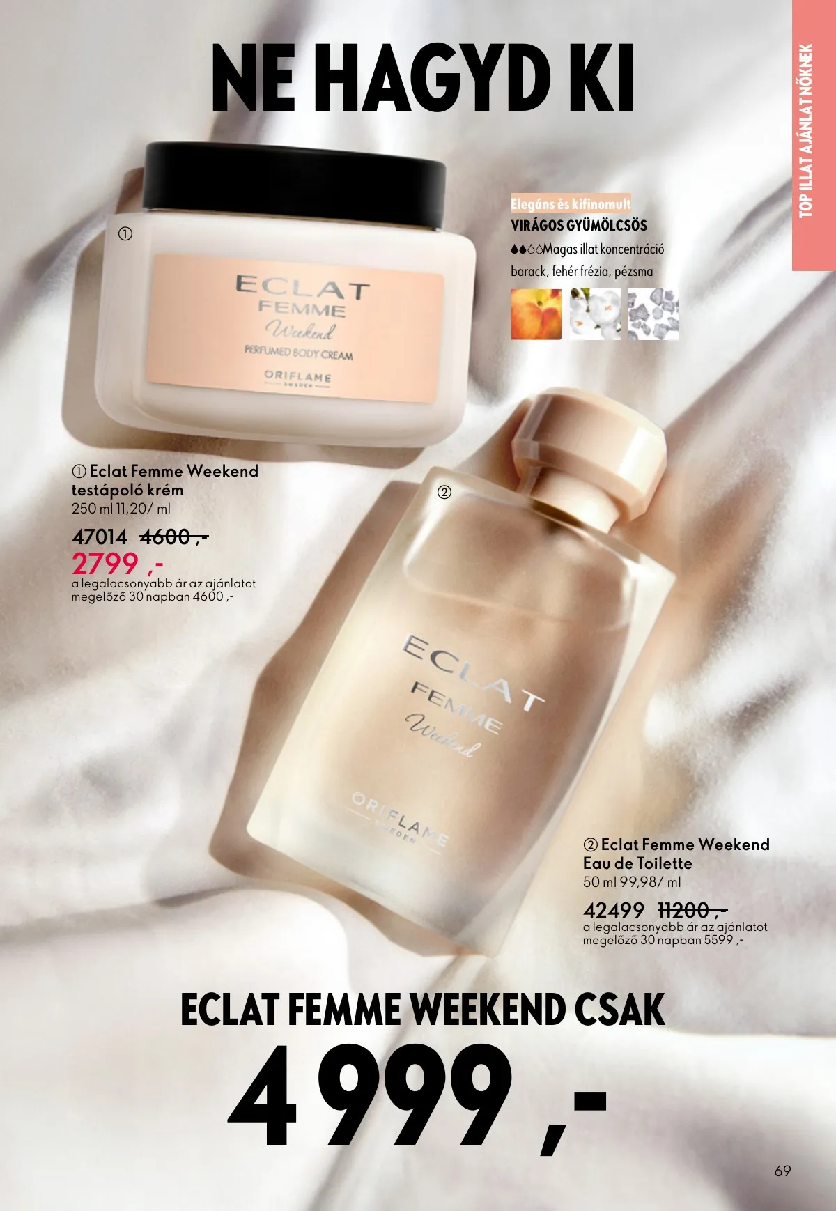 Oriflame akciós újság 10.22–11.11 – 69. oldal